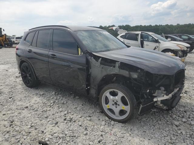 5YMTS0C01M9G25876 - 2021 BMW X3 M COMPETITION შავი ფოტო 4