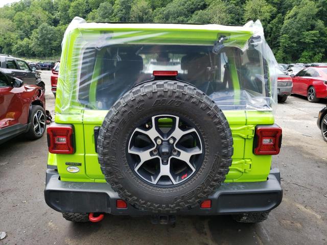 1C4JJXFM5MW788281 - 2021 JEEP WRANGLER RUBICON GREEN photo 6