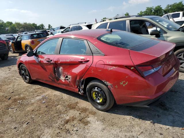 KMHLM4AG6NU348059 - 2022 HYUNDAI ELANTRA SEL RED photo 2