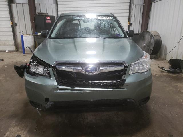 JF2SJAAC2EH490942 - 2014 SUBARU FORESTER 2.5I GREEN photo 5