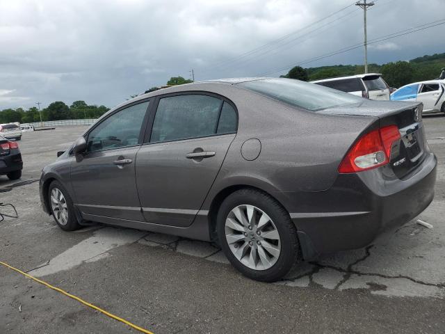 19XFA1F91AE063572 - 2010 HONDA CIVIC EXL GRAY photo 2