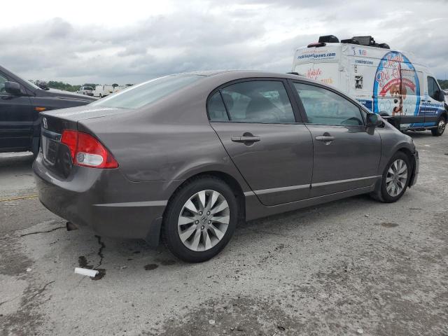 19XFA1F91AE063572 - 2010 HONDA CIVIC EXL GRAY photo 3