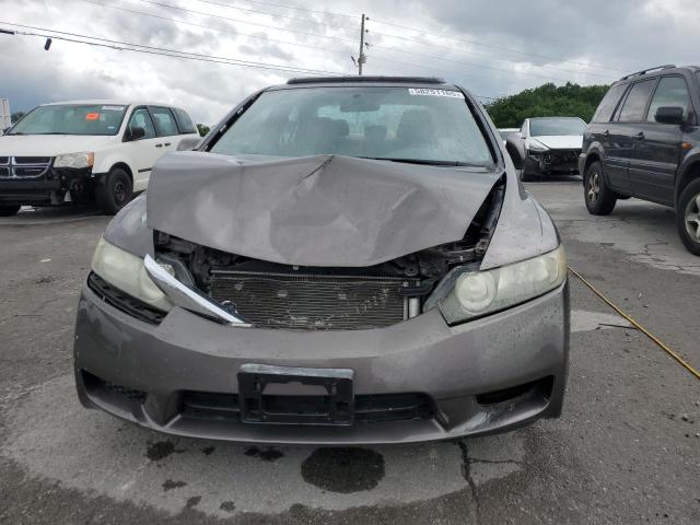 19XFA1F91AE063572 - 2010 HONDA CIVIC EXL GRAY photo 5