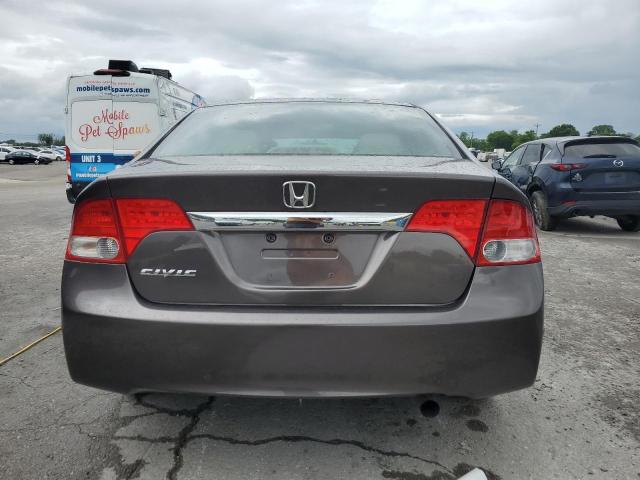 19XFA1F91AE063572 - 2010 HONDA CIVIC EXL GRAY photo 6