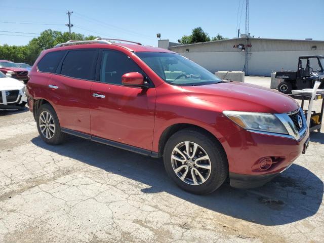 5N1AR2MN8DC600034 - 2013 NISSAN PATHFINDER S RED photo 4