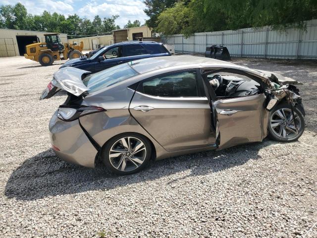 5NPDH4AE7FH628225 - 2015 HYUNDAI ELANTRA SE TAN photo 3