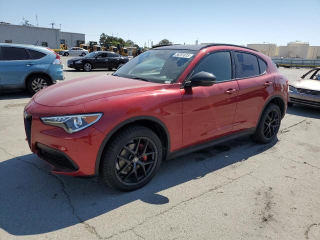 ZASPAKBN0K7C49786 - 2019 ALFA ROMEO STELVIO TI RED photo 1