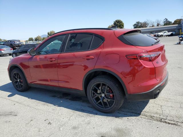 ZASPAKBN0K7C49786 - 2019 ALFA ROMEO STELVIO TI RED photo 2