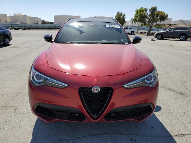 ZASPAKBN0K7C49786 - 2019 ALFA ROMEO STELVIO TI RED photo 5