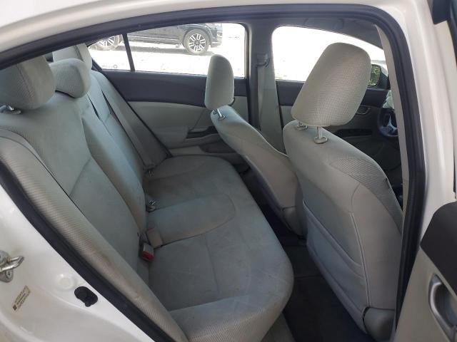 19XFB2F55CE092544 - 2012 HONDA CIVIC LX WHITE photo 10