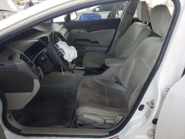 19XFB2F55CE092544 - 2012 HONDA CIVIC LX WHITE photo 7
