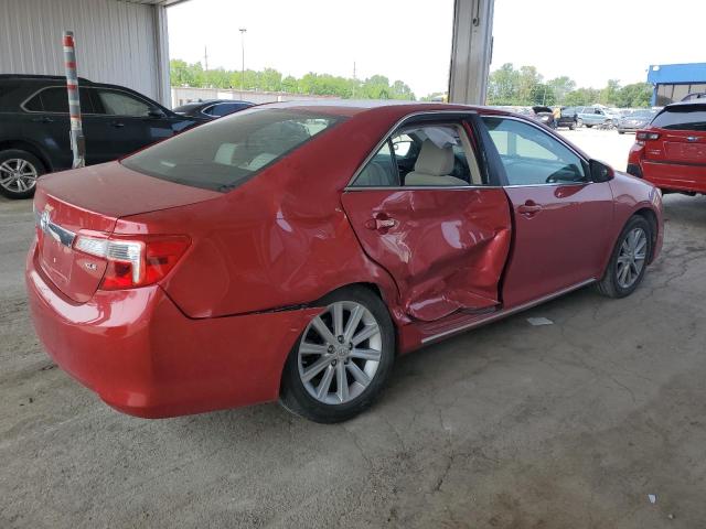 4T4BF1FK8CR226761 - 2012 TOYOTA CAMRY BASE მუქწითელი ფოტო 3