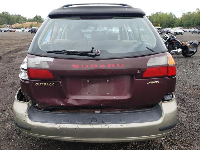 4S3BH6753Y6670480 - 2000 SUBARU LEGACY OUTBACK AWP 栗色 照片 9