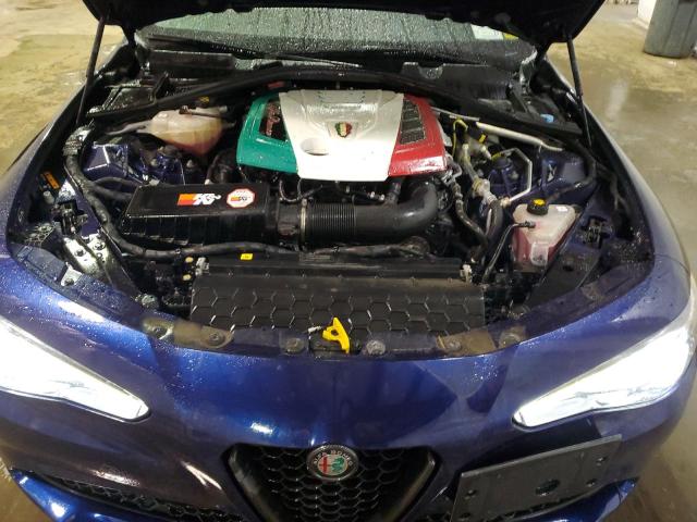 ZARFAEDN5H7546697 - 2017 ALFA ROMEO GIULIA Q4 蓝色 照片 11