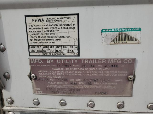 1UYVS2536GM410644 - 2016 UTILITY TRAILER WHITE photo 10