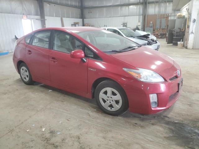 JTDKN3DU3B0250750 - 2011 TOYOTA PRIUS RED photo 4