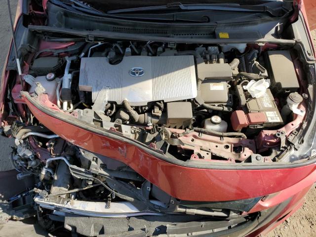 JTDKARFP0J3081984 - 2018 TOYOTA PRIUS PRIM 红色 照片 11