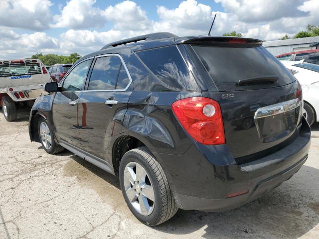 2GNALBEK2F6409349 - 2015 CHEVROLET EQUINOX LT BLACK photo 2