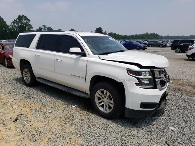 1GNSCHKC1FR210267 - 2015 CHEVROLET SUBURBAN C1500  LS WHITE photo 4