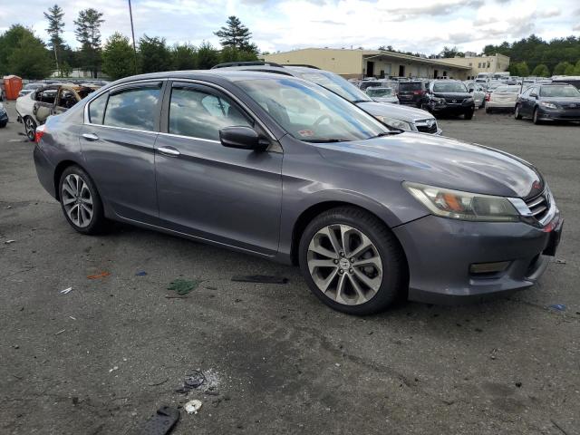 1HGCR2F54EA010731 - 2014 HONDA ACCORD SPORT GRAY photo 4