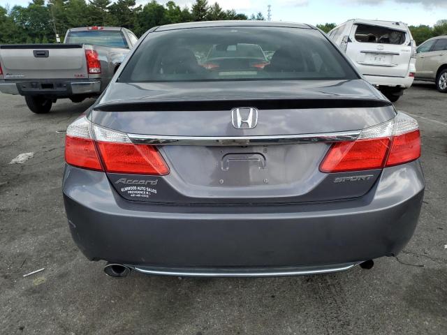 1HGCR2F54EA010731 - 2014 HONDA ACCORD SPORT GRAY photo 6