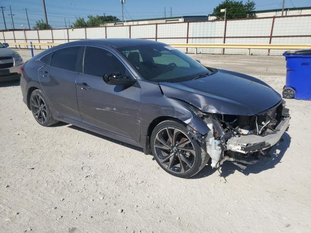 2HGFC2F89MH523319 - 2021 HONDA CIVIC SPORT GRAY photo 4