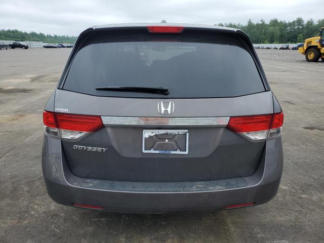 5FNRL5H68GB013482 - 2016 HONDA ODYSSEY EXL GRAY photo 6