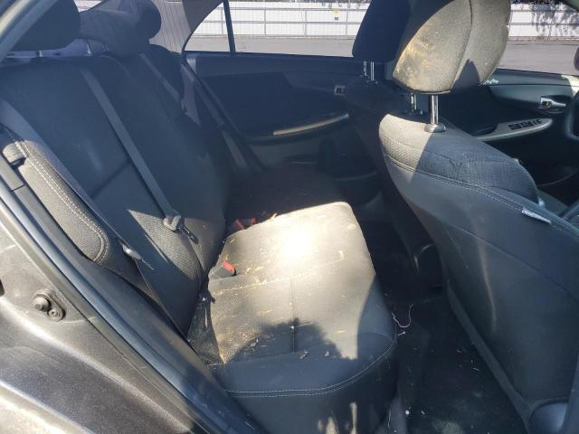 2T1BU4EE2DC974275 - 2013 TOYOTA COROLLA BASE GRAY photo 10