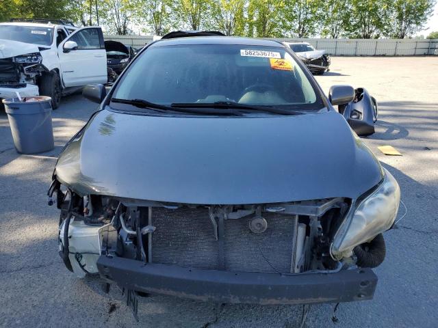 2T1BU4EE2DC974275 - 2013 TOYOTA COROLLA BASE GRAY photo 5