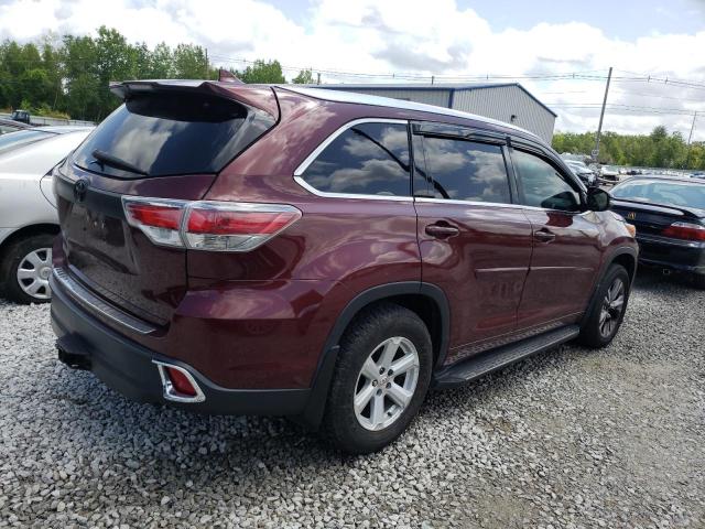 5TDJKRFH5FS218702 - 2015 TOYOTA HIGHLANDER XLE Kastanienbraun Foto 3