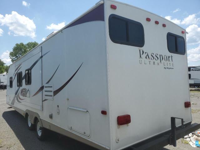 4YDT29222AT412833 - 2010 KEYSTONE PASSPORT WHITE photo 3