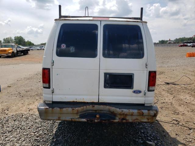 1FTSS34L1YHA14186 - 2000 FORD ECONOLINE E350 SUPER DUTY VAN WHITE photo 6