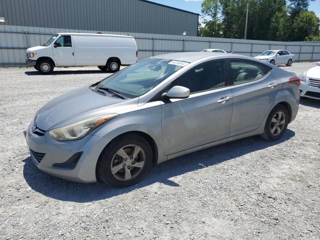 KMHDH4AE3EU029676 - 2014 HYUNDAI ELANTRA SE GRAY photo 1