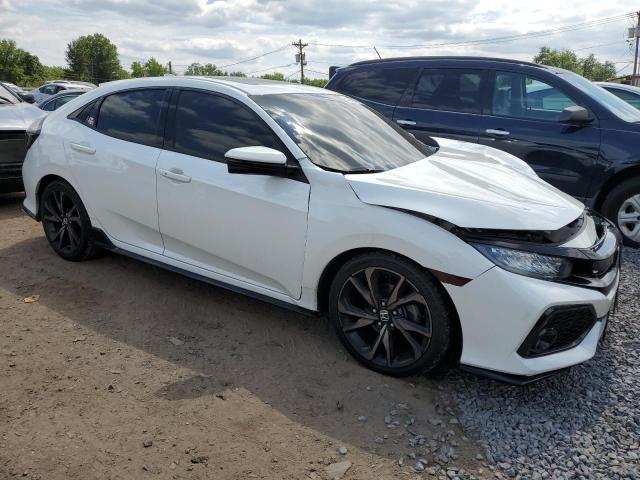 SHHFK7H92KU400158 - 2019 HONDA CIVIC SPORT TOURING WHITE photo 4