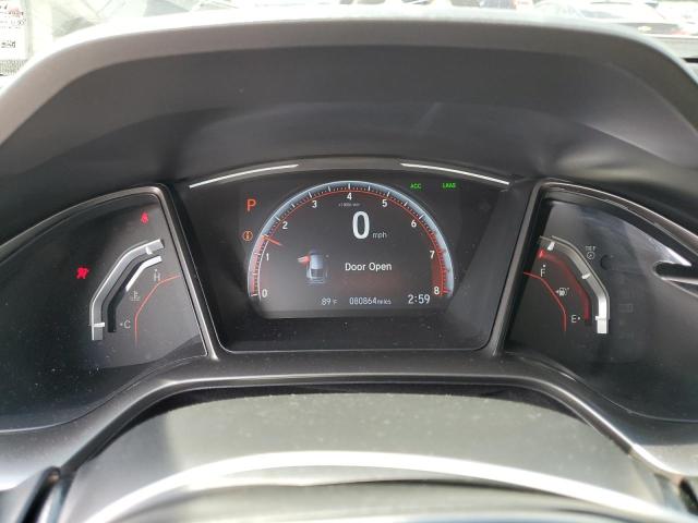 SHHFK7H92KU400158 - 2019 HONDA CIVIC SPORT TOURING WHITE photo 9