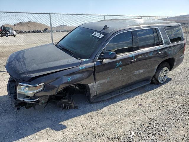 1GNSCAKC3JR155739 - 2018 CHEVROLET TAHOE C1500  LS GRAY photo 1