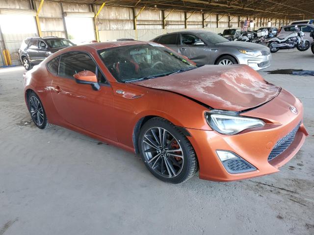 JF1ZNAA10F8701692 - 2015 TOYOTA SCION FR-S ORANGE photo 4
