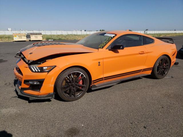 1FA6P8SJ8M5501212 - 2021 FORD MUSTANG SHELBY GT500 ORANGE photo 1