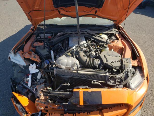 1FA6P8SJ8M5501212 - 2021 FORD MUSTANG SHELBY GT500 ORANGE photo 11