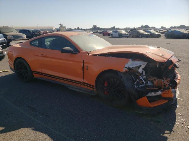 1FA6P8SJ8M5501212 - 2021 FORD MUSTANG SHELBY GT500 ORANGE photo 4