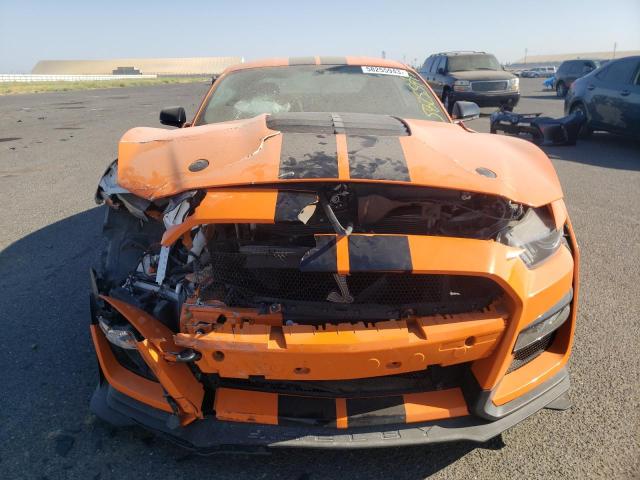 1FA6P8SJ8M5501212 - 2021 FORD MUSTANG SHELBY GT500 ORANGE photo 5