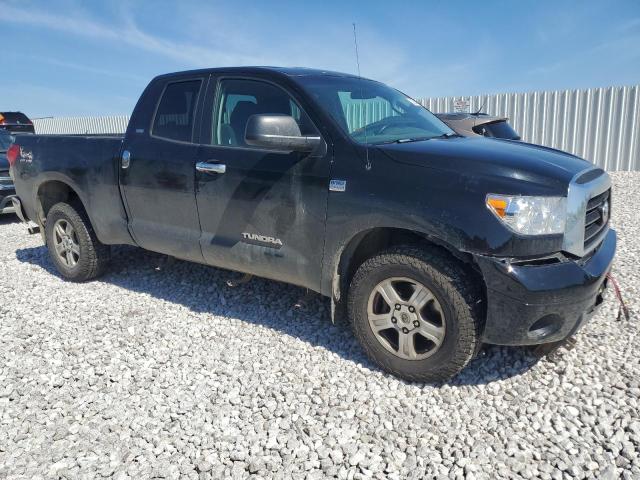 5TFBT54167X003325 - 2007 TOYOTA TUNDRA DOUBLE CAB SR5 BLACK photo 4