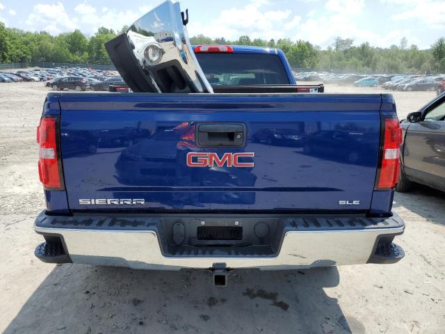 3GTU2UEC8EG257478 - 2014 GMC SIERRA K1500 SLE BLUE photo 6