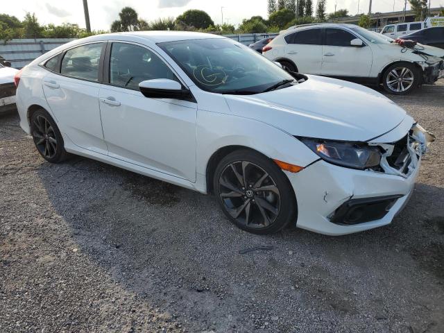 2HGFC2F84LH533934 - 2020 HONDA CIVIC SPORT 白色 照片 4