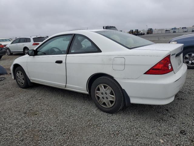 1HGEM22165L076289 - 2005 HONDA CIVIC DX VP Սպիտակ լուսանկար 2