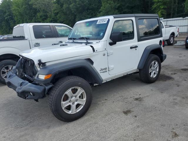 1C4GJXAN8LW227923 - 2020 JEEP WRANGLER SPORT WHITE photo 1