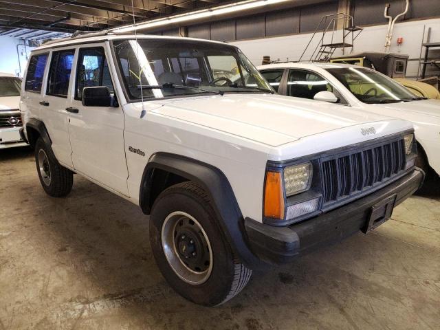 1J4FJ28S4SL511845 - 1995 JEEP CHEROKEE SE WHITE photo 1