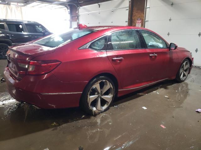 1HGCV1F93JA107261 - 2018 HONDA ACCORD TOURING RED photo 3