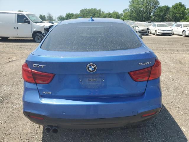 WBA8Z9C56HG452846 - 2017 BMW 330 XIGT BLUE photo 6