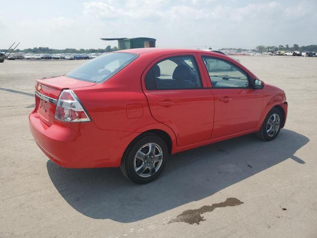 KL1TD5DE1BB163212 - 2011 CHEVROLET AVEO LS RED photo 3